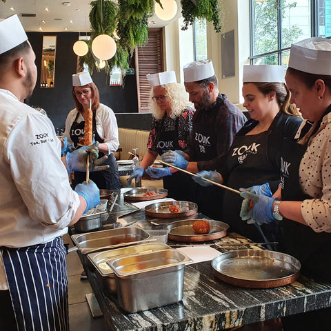 Zouk Cooking Class in Action