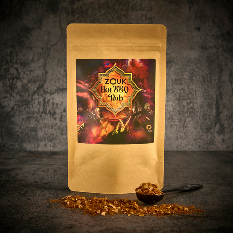 Buy BBQ Spice Rub - Hot BBQ Dry Rub Blend (60G) - Zouk