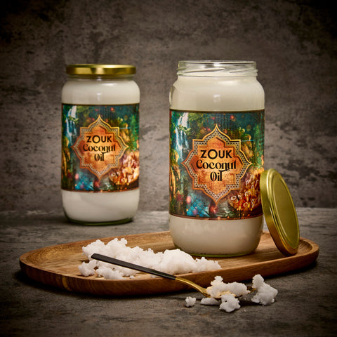 Coconut Oil for Cooking 1L - Buy Coconut Oil Online - Zouk