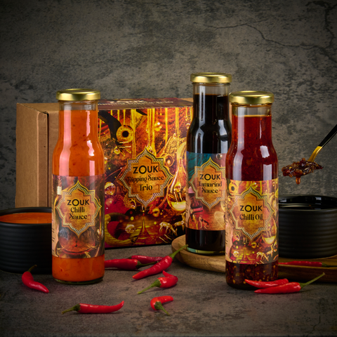 Dipping Sauce Trio Gift Set From Zouk