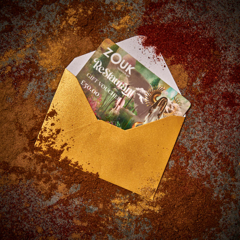 Zouk Restaurant Gift Card £50