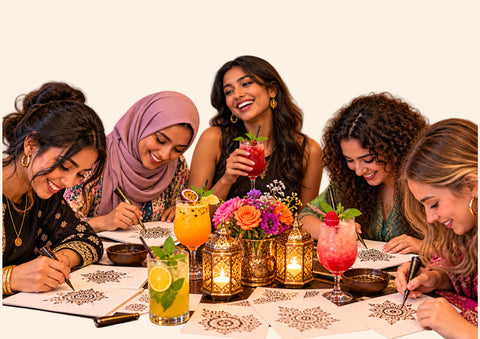 Mocktails & Mehndi Workshop Manchester | 28 Jan 2027 | Zouk