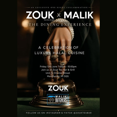 The Zouk x Malik Dining Experience – Friday 12th June